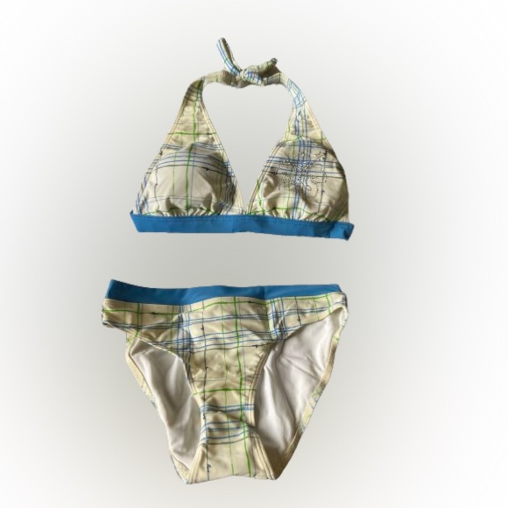 5 for $25 Aqua Rose Halter bikini